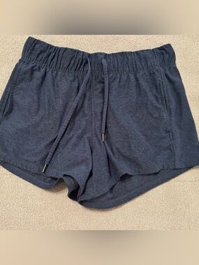 Athletic Works Navy Drawstring Lounge Shorts